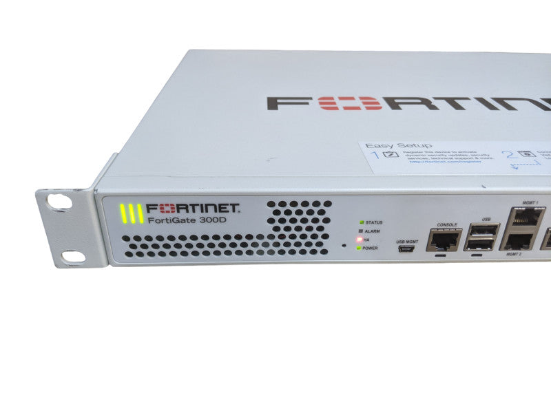 Fortinet Fortigate-300D | FG-300D | 1U Firewall Security Appliance Q%