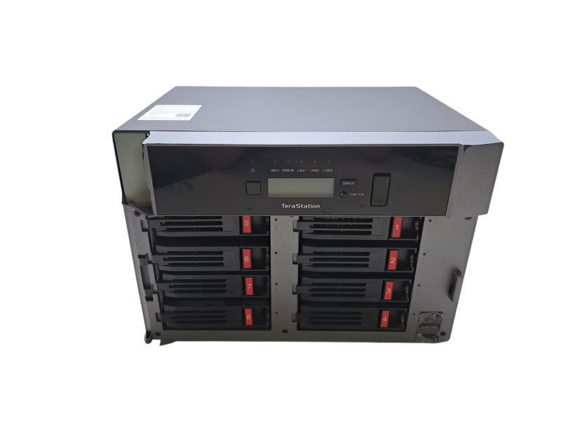 Buffalo TeraStation 5810DN 8-Bay NAS | 4GB RAM, 10G NICs, 3x 3TB HDD's