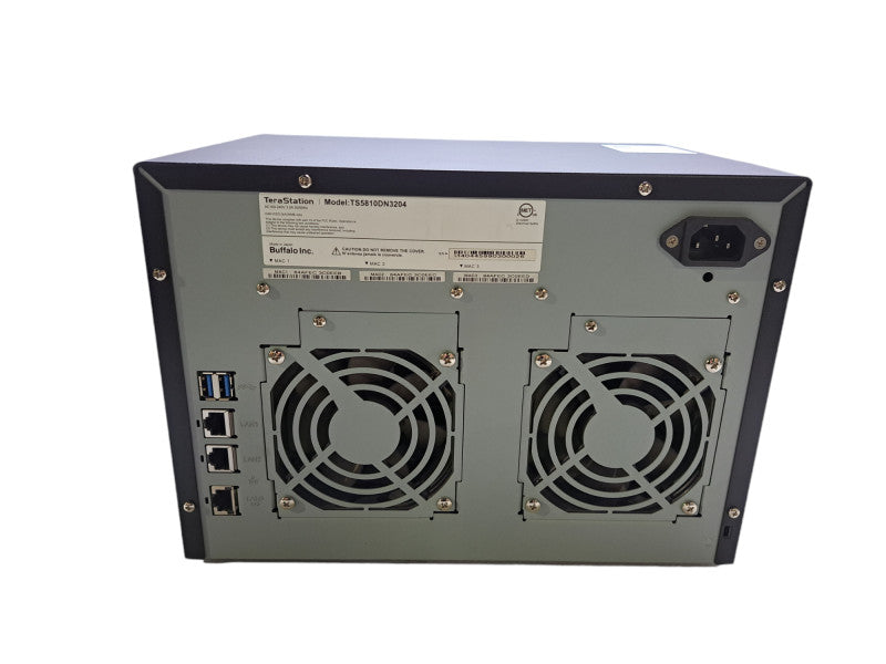 Buffalo TeraStation 5810DN 8-Bay NAS | 4GB RAM, 10G NICs, 3x 3TB HDD's