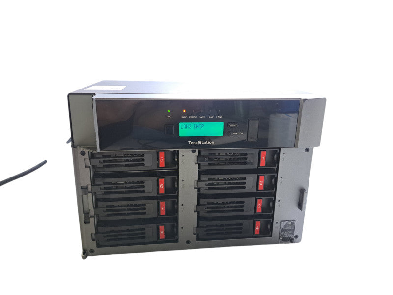 Buffalo TeraStation 5810DN 8-Bay NAS | 4GB RAM, 10G NICs, 3x 3TB HDD's
