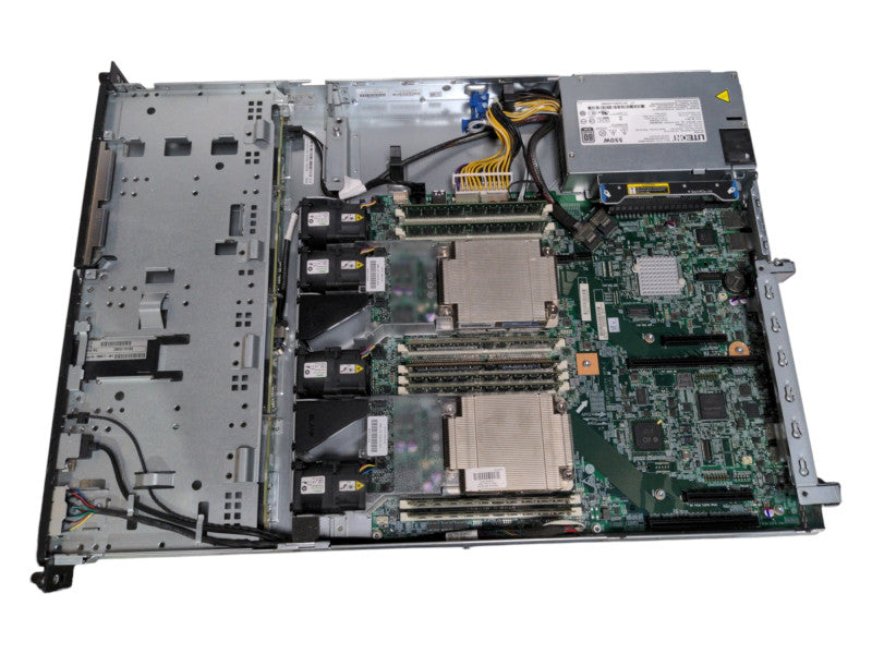 HP ProLiant DL60 Gen9 1U 4x 3.5", 2x E5-2620 v3 2.40GHz 6C, 64GB DDR4, B140i