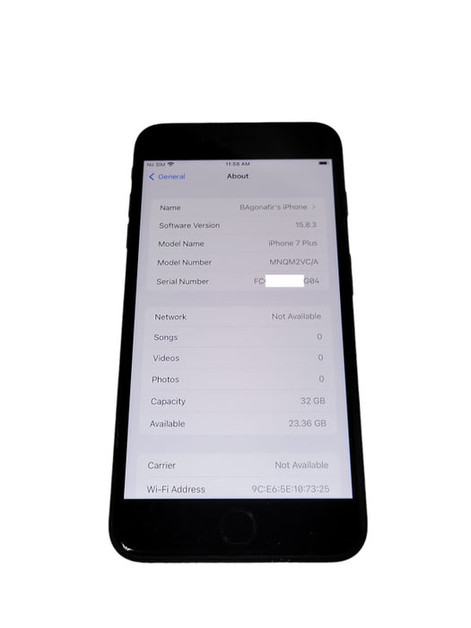 Apple iPhone 7 Plus 32GB smart Phone _