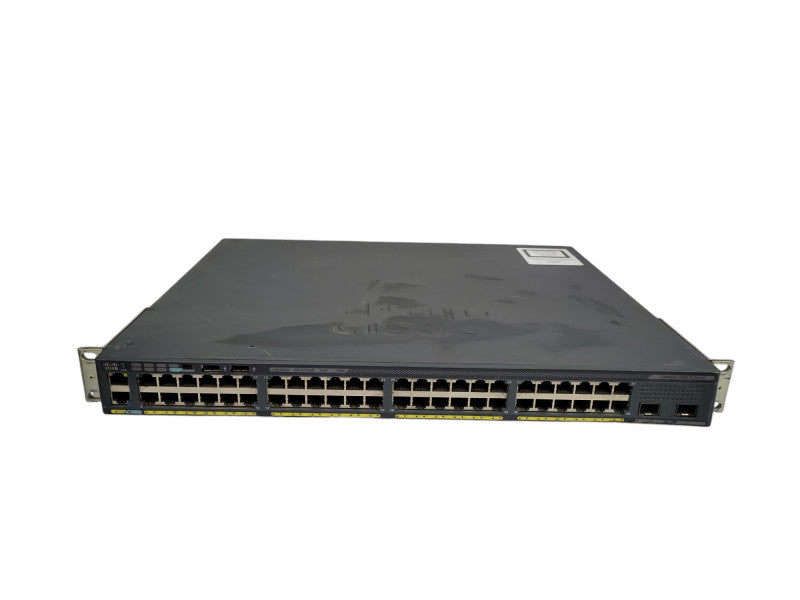 Cisco WS-C2960X-48FPD-L | 48-Port Gigabit PoE+ 2x10G SFP+ %