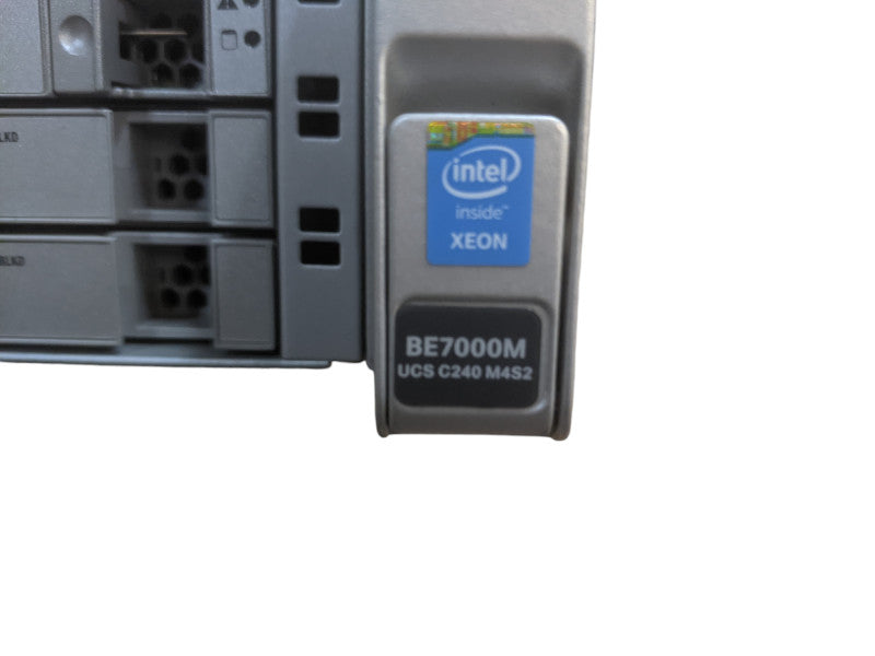 Cisco C240 M4S2 2U | Xeon E5-2680 v3 | 64GB DDR4 | No HDD | 12G SAS RAID