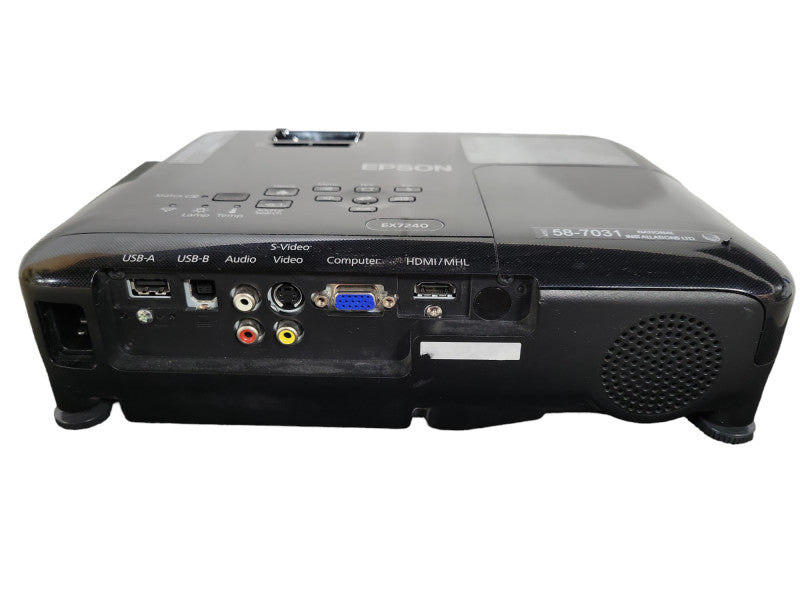 Epson EX7240  WXGA Projector 3200 Lumens 635 Lamp Hrs 32 Hrs ECO !