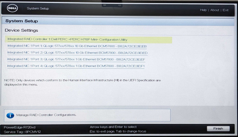 Dell PE R720xd 2U, 12x 3.5", Xeon E5-2670 v2 2.50GHz 10C, 128 DDR3, 2x 2TB SAS, 1x 3TB SAS, H710P Mini