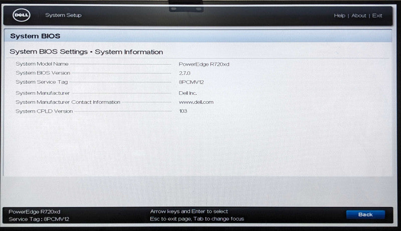 Dell PE R720xd 2U, 12x 3.5", Xeon E5-2670 v2 2.50GHz 10C, 128 DDR3, 2x 2TB SAS, 1x 3TB SAS, H710P Mini