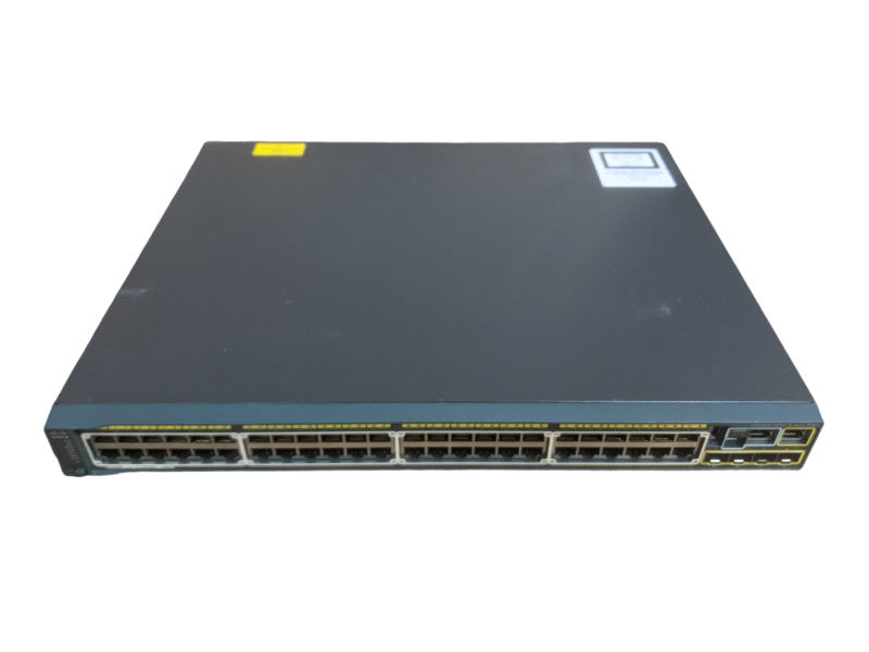 Cisco WS-C2960S-48FPS-L V04 | 48-Port PoE+ Managed Gigabit Switch w/ STACK