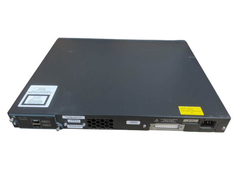 Cisco WS-C2960S-48FPS-L V04 | 48-Port PoE+ Managed Gigabit Switch w/ STACK
