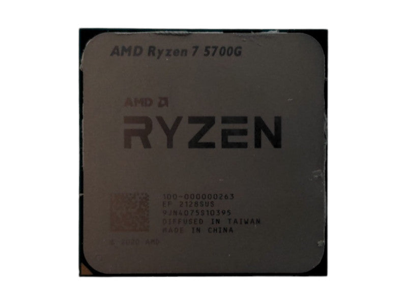 AMD Ryzen 7 5700G Desktop CPU Processor, AM4 Socket, 8-Cores, 16-Threads