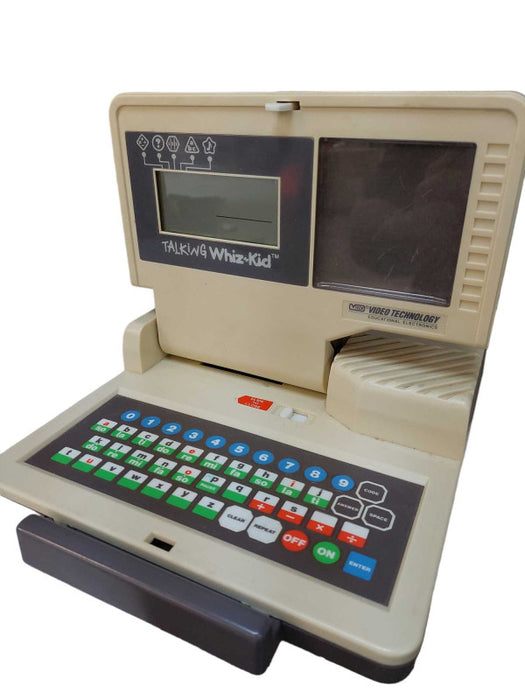 Vintage 1986 Vtech Talking Wiz-Kid Computer Toy  =