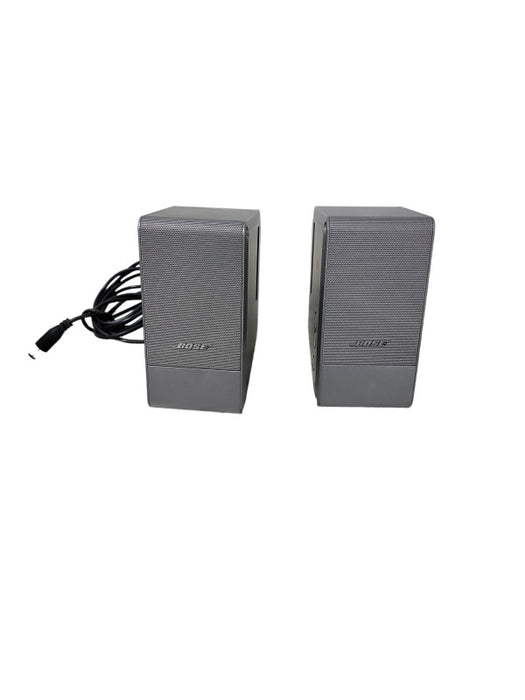 Bose Music Monitor Speakers Excellent Sound Computer With Power Adapter