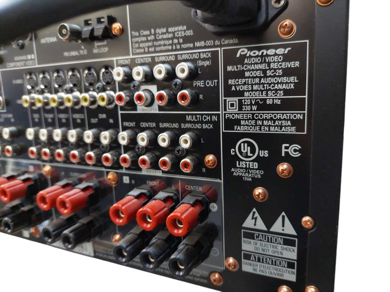 Pioneer Elite Stereo Receiver HDMI Model: SC-25 =