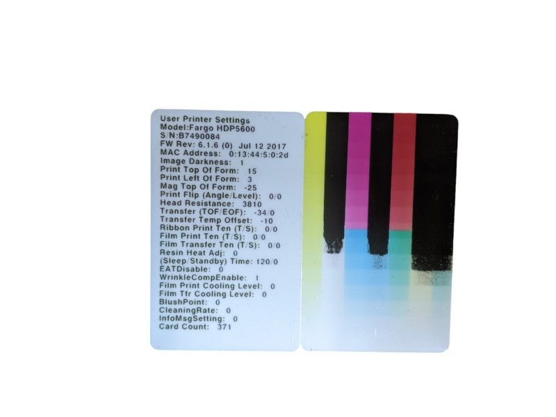 HID FARGO HDP5600 High ID Color Card Printer