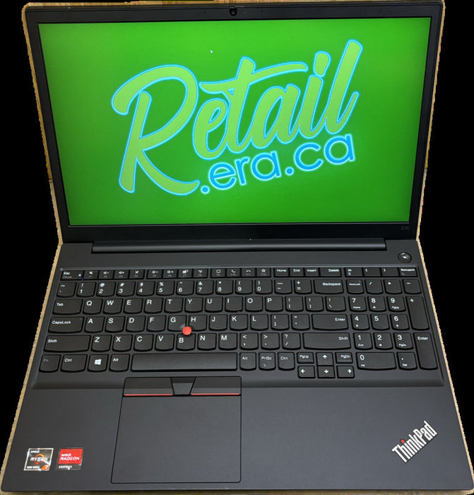 Lenovo ThinkPad E15 Ryzen 7-5700U 16GB RAM 256GB SSD No Power Adapter READ!  Lap200