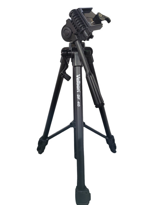 Velbon DF-40 Tripod W/2-Way Head For Photo OR Video Lightweight !