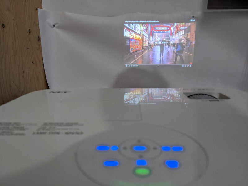 NEC NP-M282X XGA DLP 2800 ANSI Lumens Projector, Lamp Hour: 15Hrs