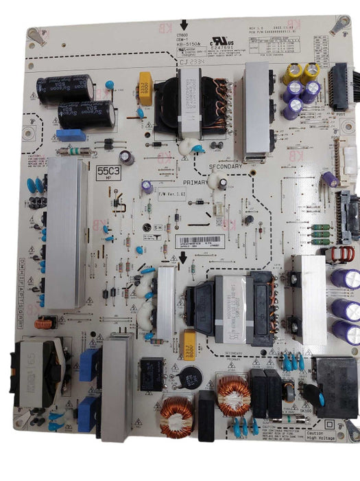 LG Display 55'OLED 4K TV Inside Board & Power Supply Board MDL: OLED55C3PUA =