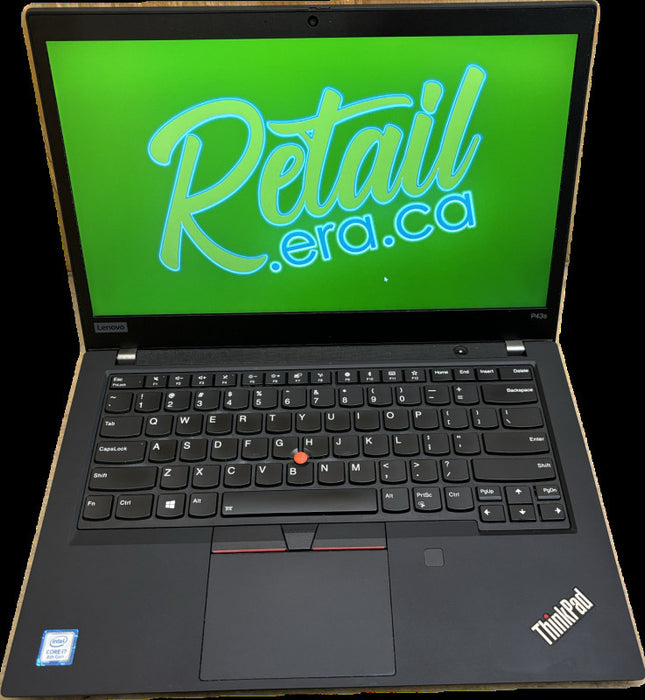 Lenovo ThinkPad P43s i7-8565U QUADRO P520 2GB 16GB 512SSD No Power Adapter!  Lap200