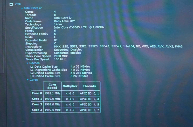 Lenovo ThinkPad P43s i7-8565U QUADRO P520 2GB 16GB 512SSD No Power Adapter!  Lap200