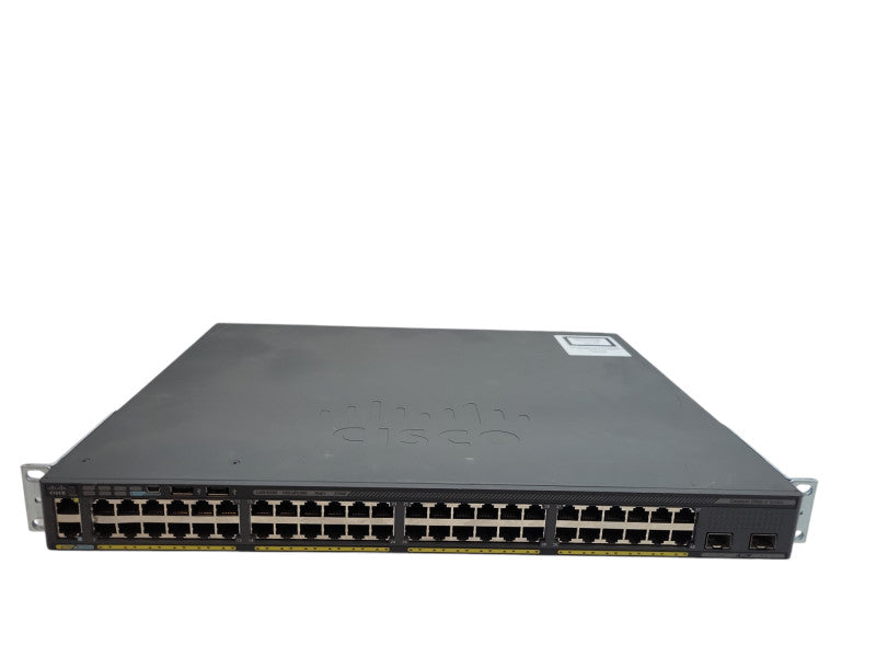 Cisco WS-C2960X-48LPD-L V01 | 48-Port Gigabit PoE+ Switch + Stack Module %