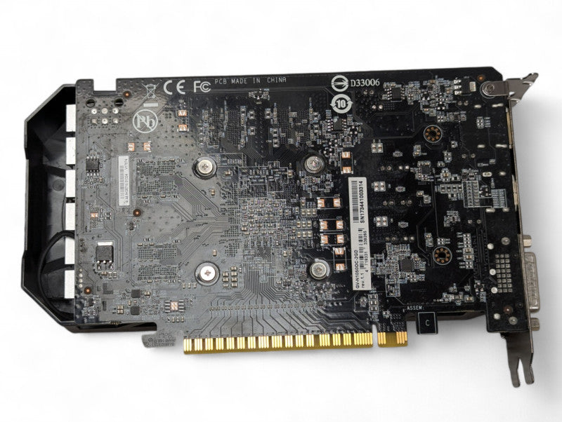 GIGABYTE NVIDIA GTX 1050 2GB Graphics Card GV-N1050OC-2GD Graphics Card  -