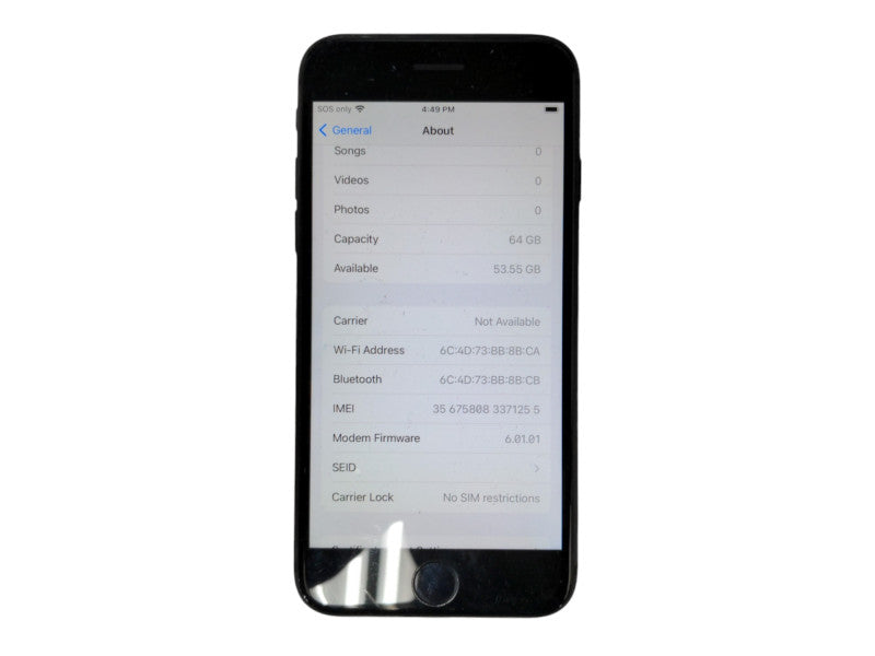 Apple iPhone 8 64GB UNLOCKED, READ