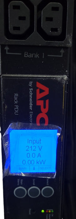 APC AP8841 Rack PDU 2G,Metered,Zero U,30A 200/208V (36) C13 & (6) C19 L6-30P Q_