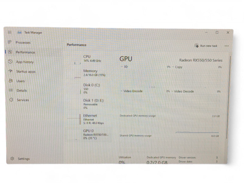 Custom PC ASUS PRIME B250M Intel Core i7-7700K 16GB RAM & 512GB SSD RX550 GPU -