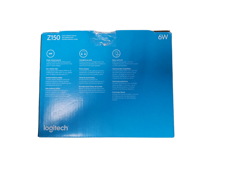 Logitech Z150 Multimedia 2.0 Portable Computer Speakers