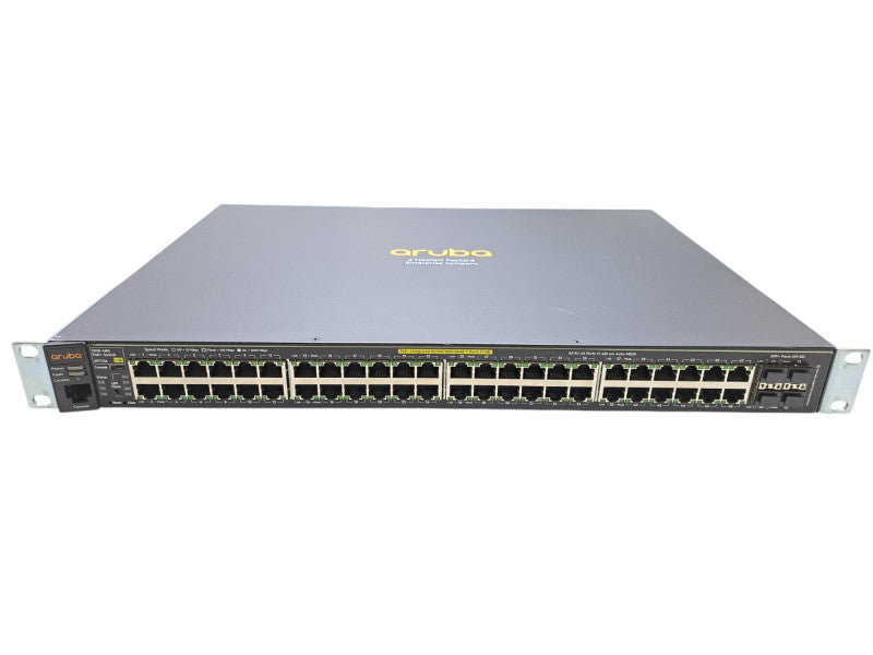 HP Aruba 2530-48G-PoE+ J9772A | 48-Port Gigabit PoE+ Switch w/ 4x 10G SFP+ Q