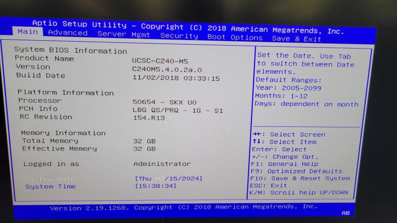 Cisco UCSC-C240-M5 - Xeon Silver 4114 | 32GB RAM | 12G RAID | 2x 1050W PSU %