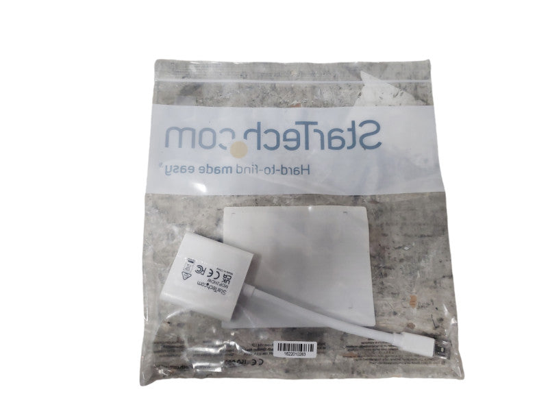 StarTech Mini DisplayPort to HDMI Video Adapter Converter M/F White (MDP2HDW Q