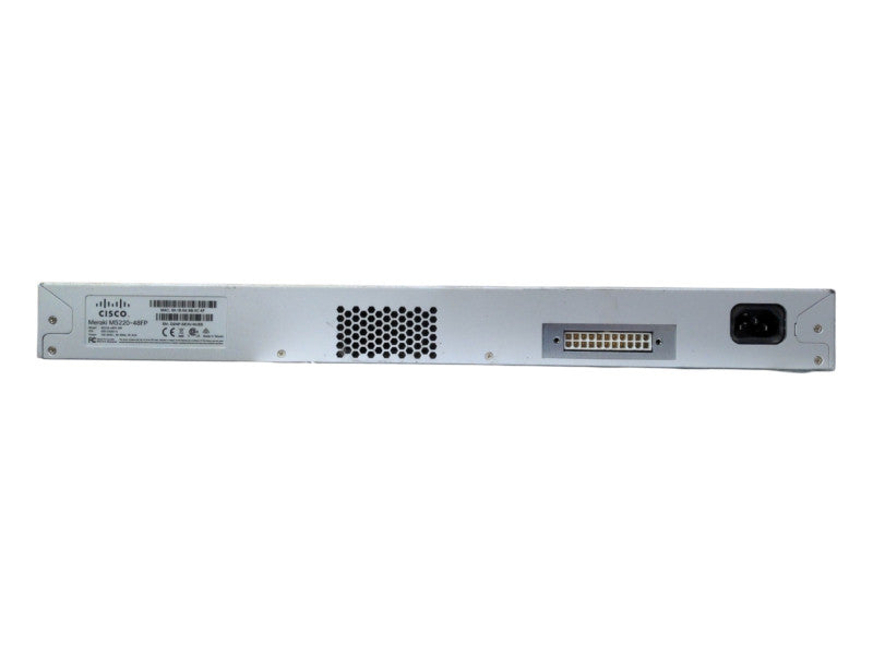 Cisco Meraki MS220-48FP-HW Cloud-Managed 48-Port PoE Gigabit Switch UNCLAIMED
