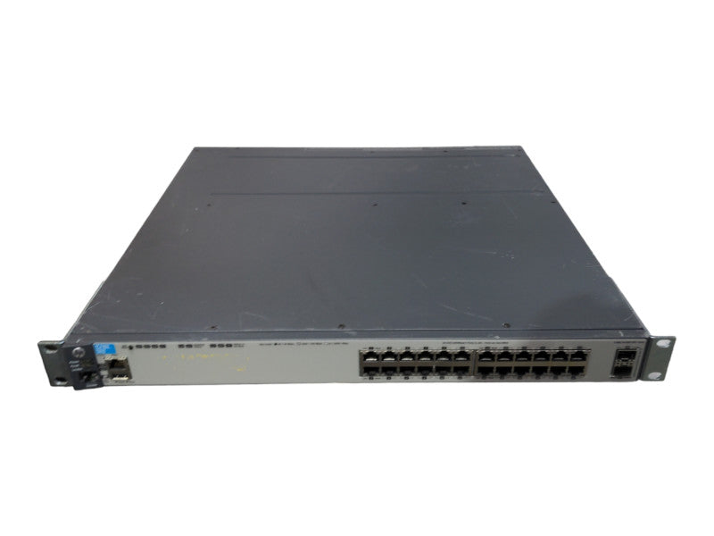 J9575A- HP E3800 24G-2SFP+ 24-Port Switch w/ J9577A 3800 4-Port Stacking Module