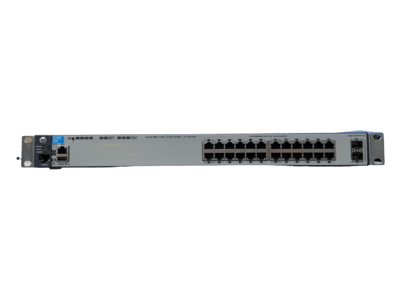 J9575A- HP E3800 24G-2SFP+ 24-Port Switch w/ J9577A 3800 4-Port Stacking Module