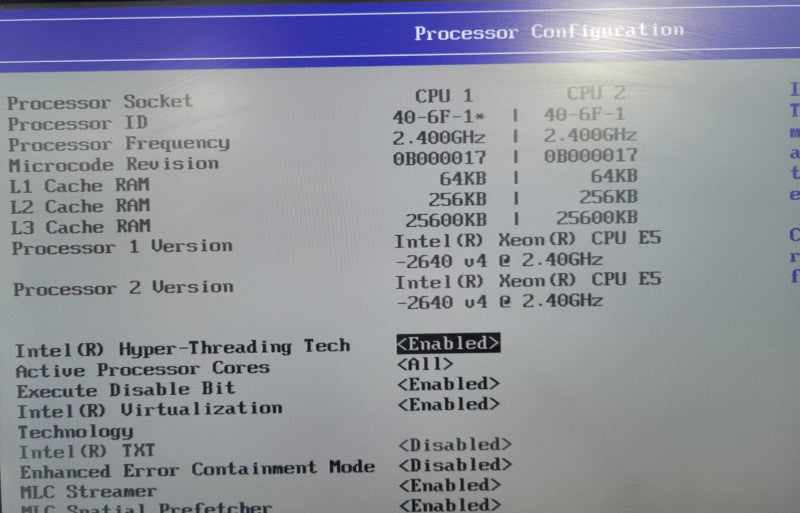 Intel S2600WT 1U 8-Bay 2.5" Server 2x Xeon E5-2640v4 16GB RAM 2x PSU !