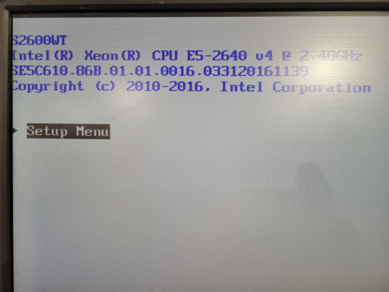 Intel S2600WT 1U 8-Bay 2.5" Server 2x Xeon E5-2640v4 16GB RAM 2x PSU !