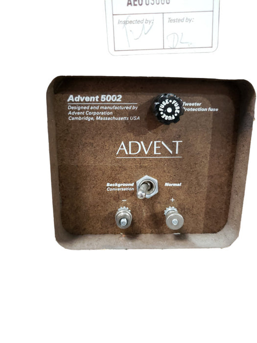 Vintage Advent 5002 speakers| READ