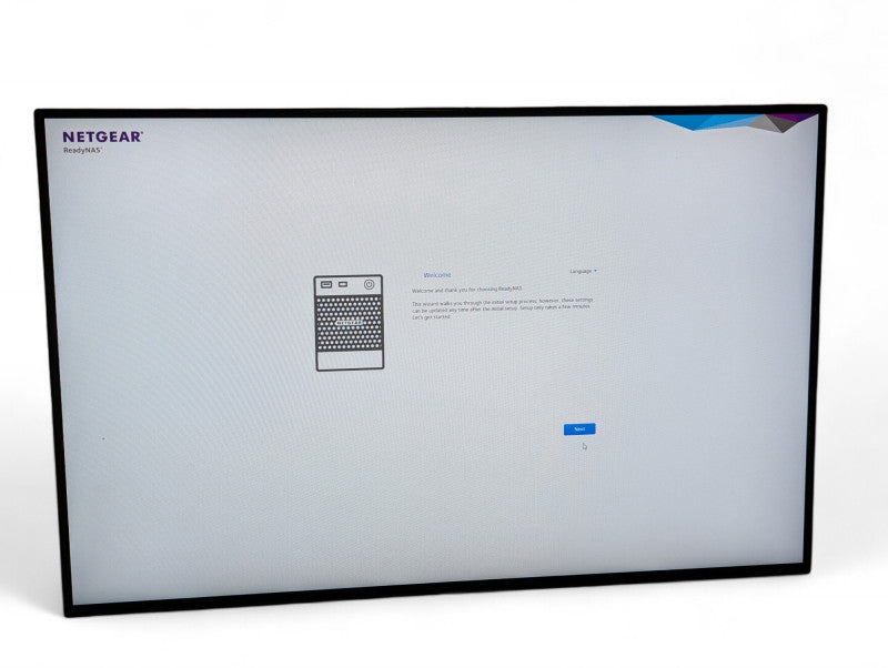 NETGEAR RND-4E RN21400 4 Bay NAS with 4 2TB HDDs installed  -