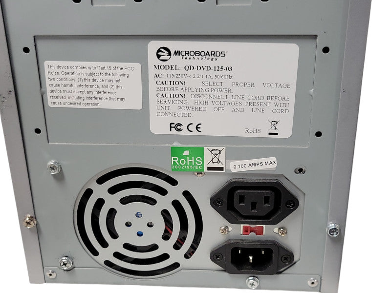 Microboards QD-DVD-125-03  1 to 5 DVD/CD Duplicator, READ _