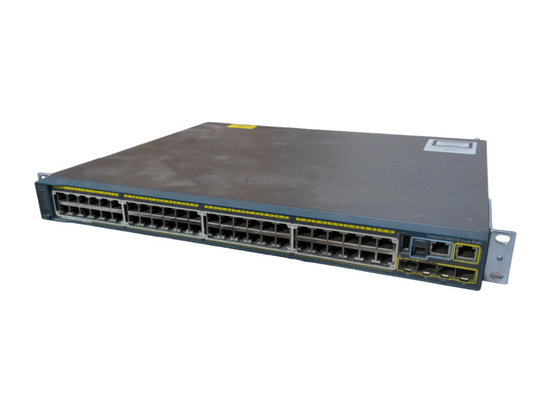 Cisco WS-C2960S-48FPS-L 48-Port Gigabit PoE w/ 4x SFP Network Switch
