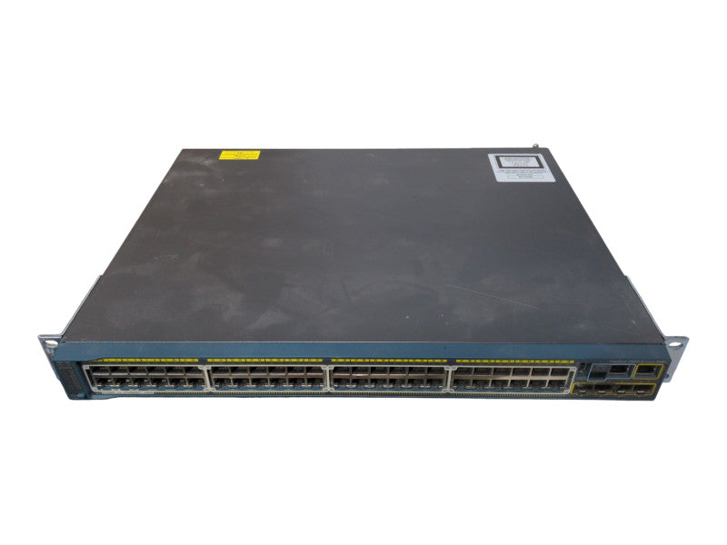 Cisco WS-C2960S-48FPS-L 48-Port Gigabit PoE w/ 4x SFP Network Switch
