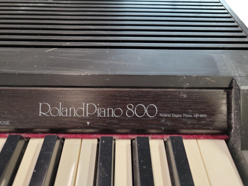 Roland Digital 88-Key Piano HP-800 - Weighted keys - Made in Japan (READ) %