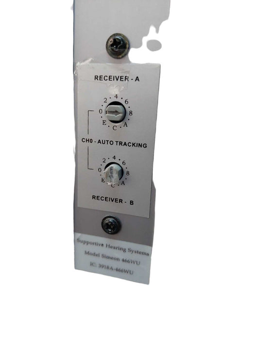 Simeon 466WU UHF-PLL Wireless System =