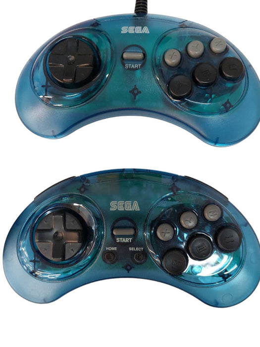 4 Sega Retro-Bit Controllers Bundle 3 Wired , 1 Wireless Made in China =