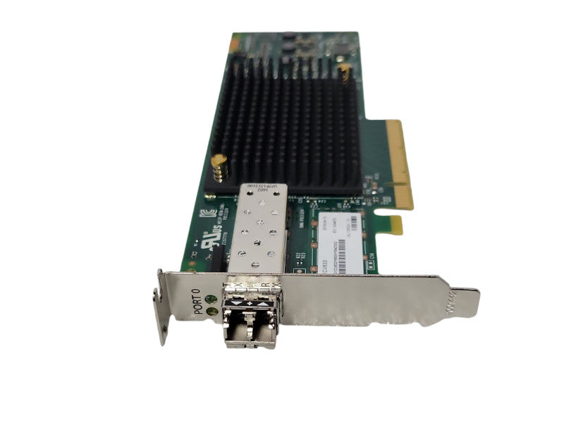 Lenovo Emulex 01CV833 Single Port 16Gb FC HBA w/ AVAGO AFBR-57F5MZ-ELX, LP _