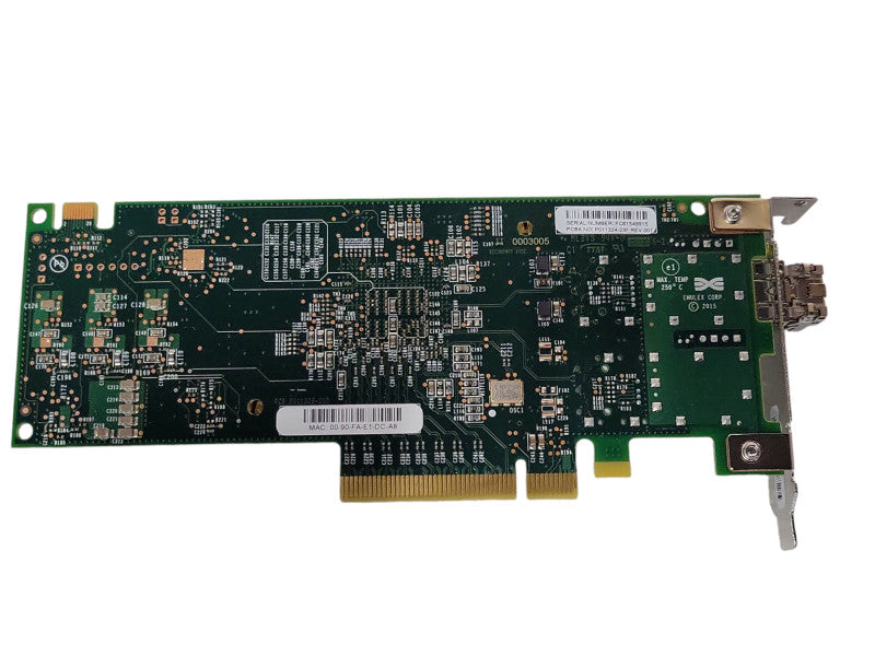 Lenovo Emulex 01CV833 Single Port 16Gb FC HBA w/ AVAGO AFBR-57F5MZ-ELX, LP _