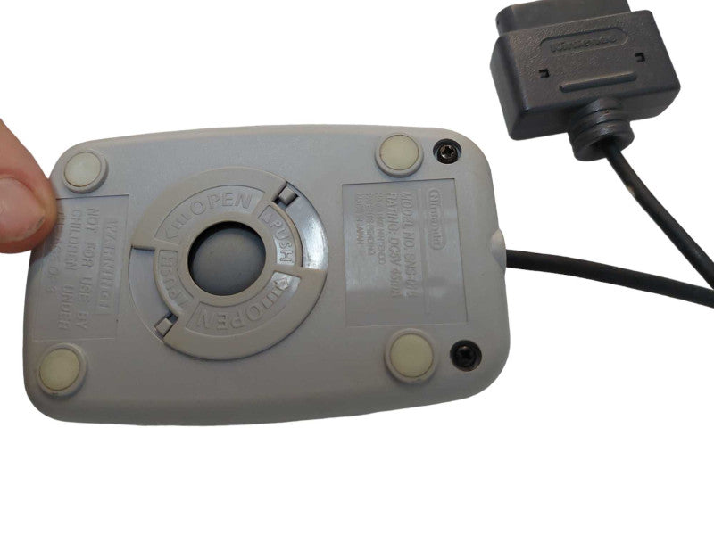 Vintage SNES Super Nintendo OEM Mouse with Tracker Ball Model: SNS-016 1992  Q=