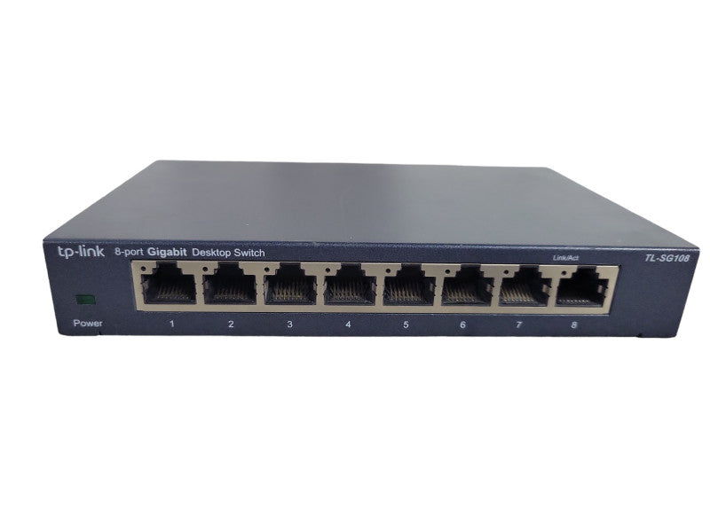 TP-Link (TL-SG108) 8-Port 10/100/1000Mbps Desktop Switch !